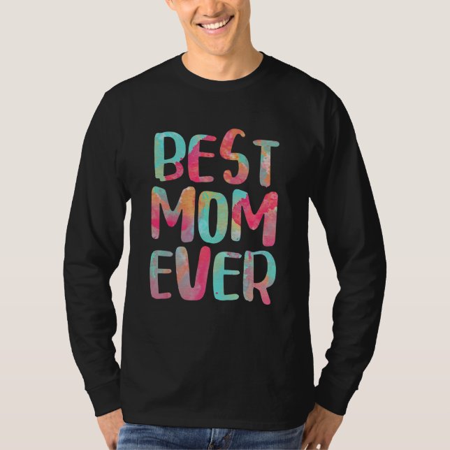 T-shirt Meilleure Maman Jour des Mères (Devant)