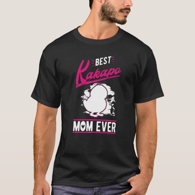 T-shirt Meilleure maman Kakapo jamais (Devant)
