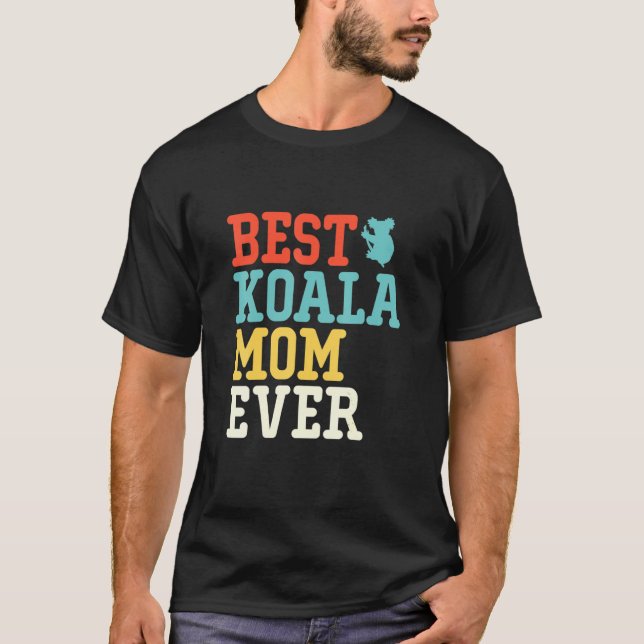 T-shirt Meilleure maman Koala jamais (Devant)