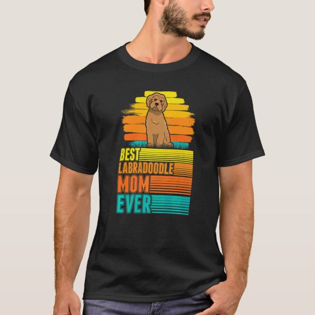 T-shirt Meilleure maman Labradoodle de tous les temps  1 (Devant)