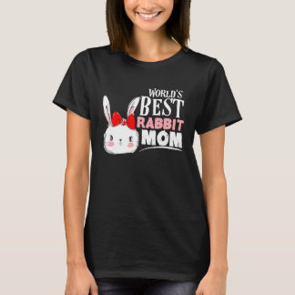 T-shirt Meilleure maman lapin du monde pour maman lapin