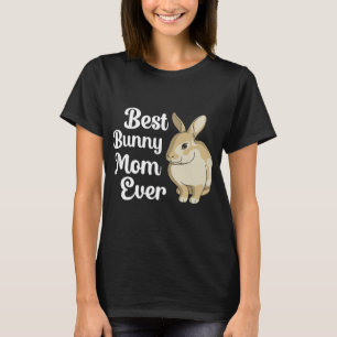 T-shirt Meilleure Maman Lapin Jamais Drôle Lapin Lapin