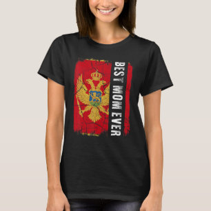 T-shirt Meilleure maman monténégrine jamais Monténégro Dra