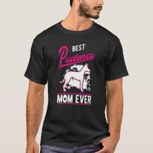 T-shirt Meilleure maman Podenco jamais