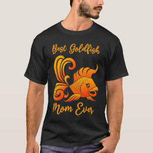 T-shirt Meilleure Maman Poisson Rouge Passion Poisson Mign