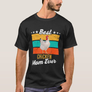 T-shirt Meilleure Maman Poule de Tous les Temps Maman Poul