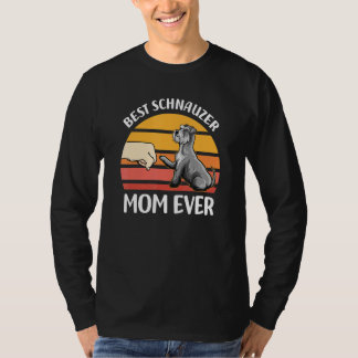 T-shirt Meilleure maman Schnauzer de tous les temps - Schn
