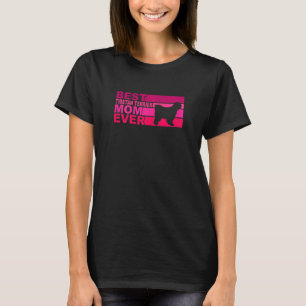 T-shirt Meilleure maman Terrier Tibétain pour femmes