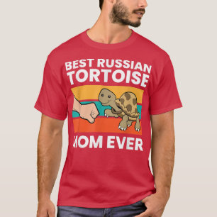 T-shirt Meilleure maman tortue russe jamais
