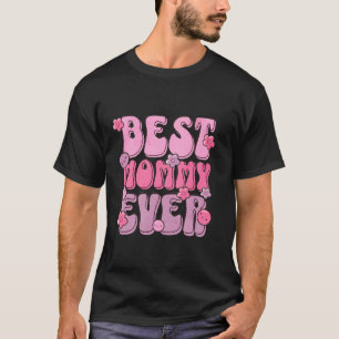 T-shirt Meilleure Maman Toujours Drôle Mignonne Rétro Groo