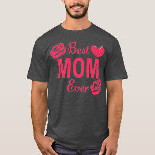 T-shirt meilleure maman tricot jamais 250