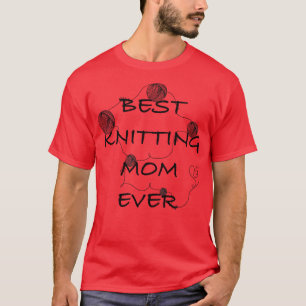 T-shirt Meilleure maman tricot jamais 3