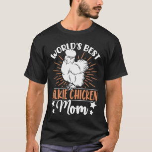 T-shirt Meilleure mère de poule Soie au monde Éleveuse de