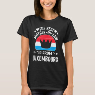 T-shirt Meilleure Mère En Droit Luxembourgeois Luxembourg