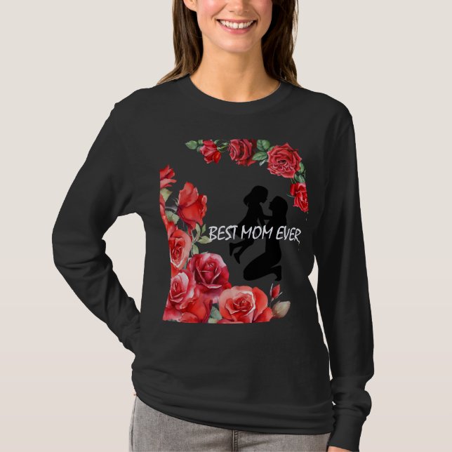 T-SHIRT MEILLEURE MÈRE JAMAIS (Devant)