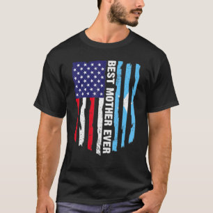 T-shirt Meilleure mère jamais American Somalie Drapeau gra