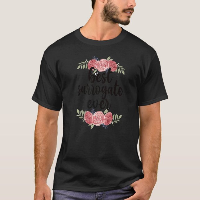 T-shirt Meilleure mère porteuse mère porteuse mère gestati (Devant)