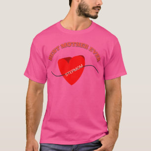 T-shirt Meilleure mère qui soit belle-mère 70s vintage cad