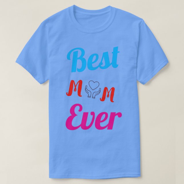 T-SHIRT MEILLEURE MOM SUR 7 (Design devant)