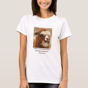 T-shirt Meilleure Monobrow d'Alpaca