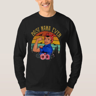 T-shirt Meilleure Nana Jamais Grand-mère Drôle Fête des Mè