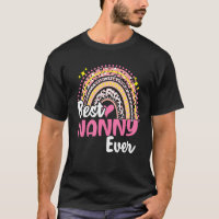 Meilleure nounou jamais drôle Léopard rose Rainbow