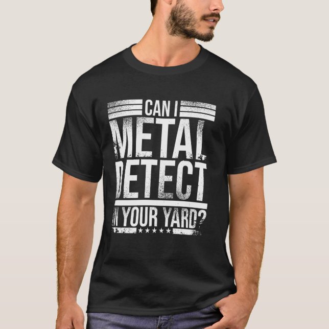 T-shirt Meilleure œuvre d'art de détection de métaux pour  (Devant)