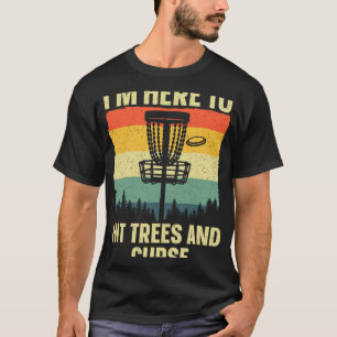 T-shirt Meilleure œuvre d'art de golf à disque pour hommes