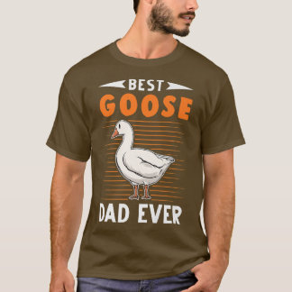 T-shirt Meilleure oie papa Jamais Goose fermier