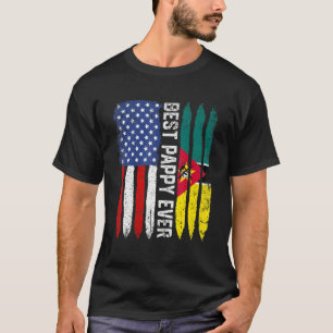 T-shirt Meilleure page jamais nous Mozambique Drapeau Fête