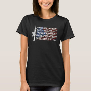 T-shirt Meilleure partie sur 2A Ce que nous devons le défe