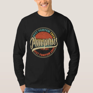 T-shirt Meilleure Pawpaw Jamais Vintage Retro Papa Papa Gr