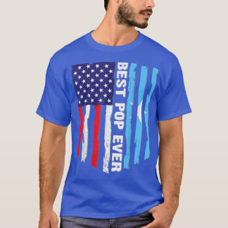 T-shirt Meilleure pop jamais American Somalie Drapeau Père
