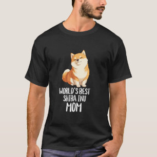 T-shirt Meilleure propriétaire de Shiba Inu mignonne chéri