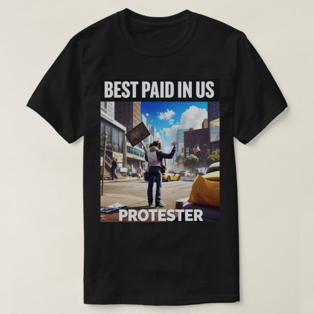 T-shirt Meilleure série payée n° 6 (Design devant)