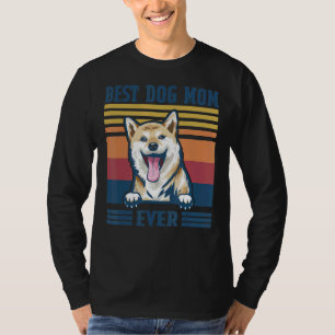 T-shirt Meilleure Shiba Inu Maman Ever Chien Maman Fête de