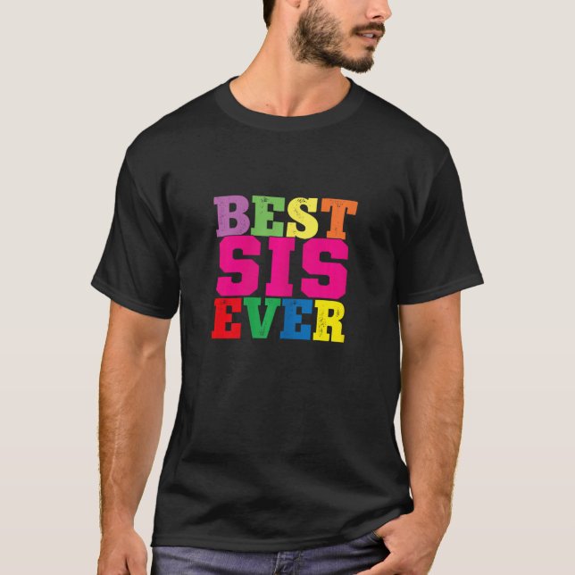 T-shirt Meilleure Sœur de tous les temps (Devant)