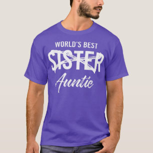 T-shirt Meilleure soeur du monde à la Faire-part de grosse