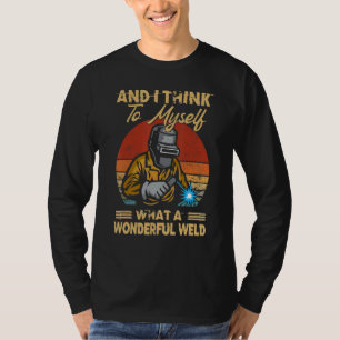 T-shirt Meilleure soudure Hommes Femmes Arc Welder Pipelin