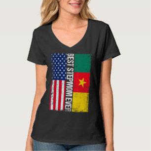 T-shirt Meilleure StepMom Ever Fête des mères Cameroun Us