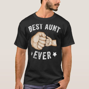 T-shirt Meilleure tante Drôle Jamais Cool Fist-Bump Meille