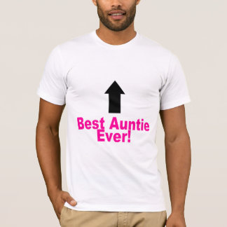 T-shirt Meilleure tante Ever