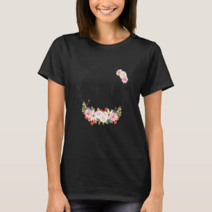 T-shirt Meilleure Tante Jamais Femme Tante Décoration Flor