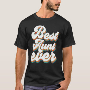 T-shirt Meilleure tante Jamais Tante Vie Niece Nephew Pour