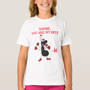 T-shirt Meilleure tante Mignonne Ant Funny Insect Bugs Rou