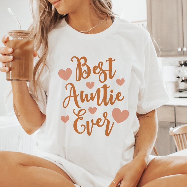 T-shirt Meilleure Tatie Ever (Créateur téléchargé)