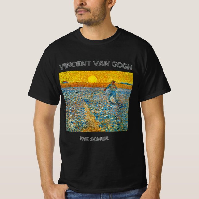 T-shirt Meilleure vente de van gogh (Devant)