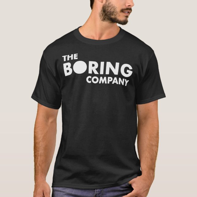 T-shirt Meilleure vente - The Boring Company Merchandise E (Devant)