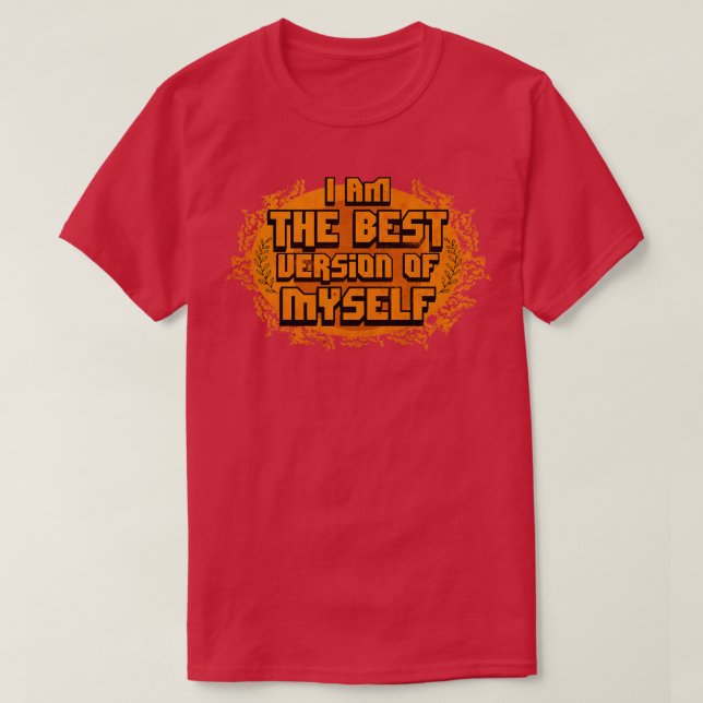 T-shirt Meilleure version de Mys (Design devant)