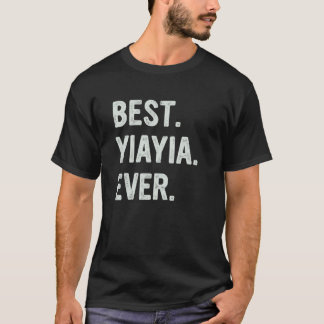 T-shirt Meilleure Yiayia de la famille Grand-mère